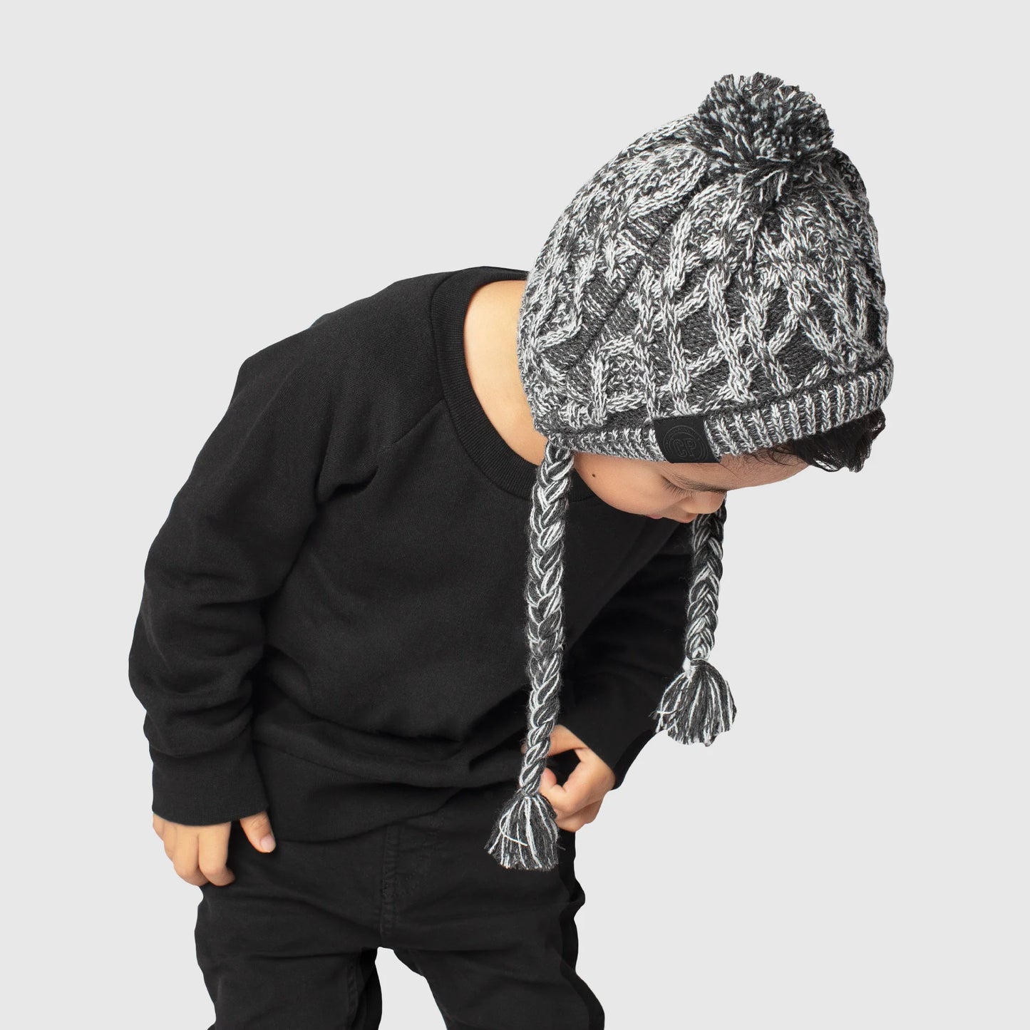 Polar Pom Pom Kids Hat